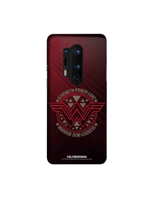 

CelfieDesign Red Wonder Woman Stamp OnePlus 8 Pro Back Case