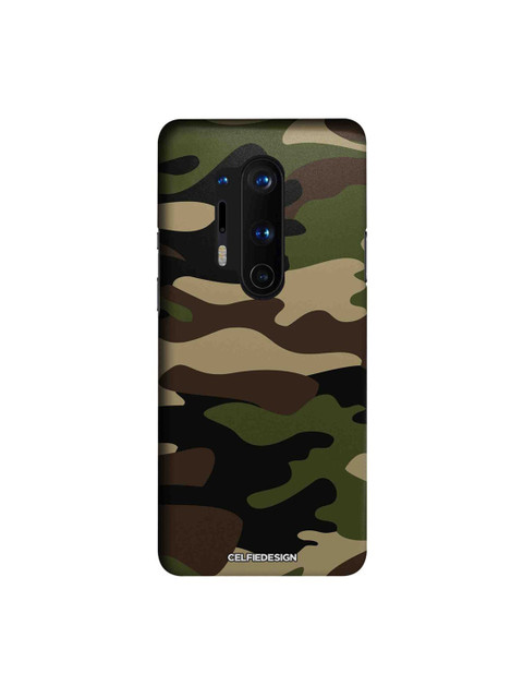 

CelfieDesign Green & Brown Camo Military OnePlus 8 Pro Slim Back Case