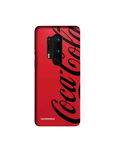 

CelfieDesign Red & Black Coke OnePlus 8 Pro Slim Back Case