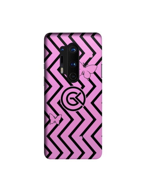 

CelfieDesign Pink & Black Bolt OnePlus 8 Pro Slim Back Case