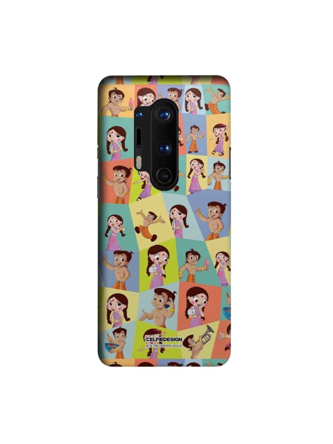 

CelfieDesign Yellow & Peach Faces Of Bheem And Chutki OnePlus 8 Pro Back Case