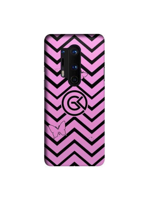 

CelfieDesign Pink & Black Waves OnePlus 8 Pro Slim Back Case