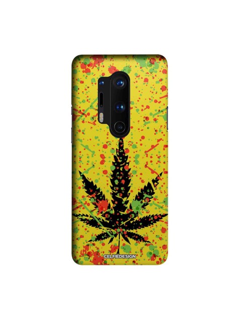 

CelfieDesign Multi-Coloured Rasta Splash OnePlus 8 Pro Back Case