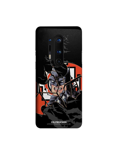 

CelfieDesign Black & Red Angry Bat OnePlus 8 Pro Slim Back Case