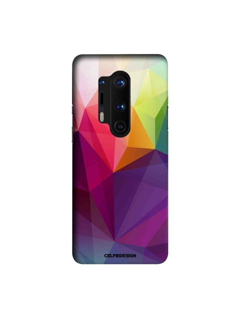 

CelfieDesign Violet & Pink Crystal Art OnePlus 8 Pro Slim Back Case