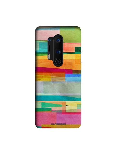 

CelfieDesign Green & Orange Abstract Fusion OnePlus 8 Pro Slim Back Case