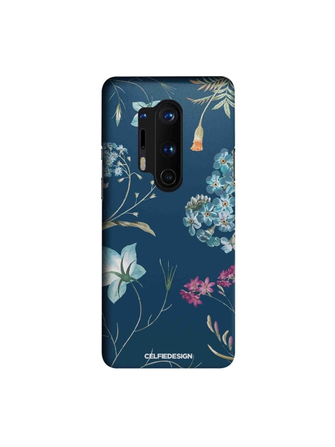 

CelfieDesign Teal Floral OnePlus 8 Pro Slim Back Case