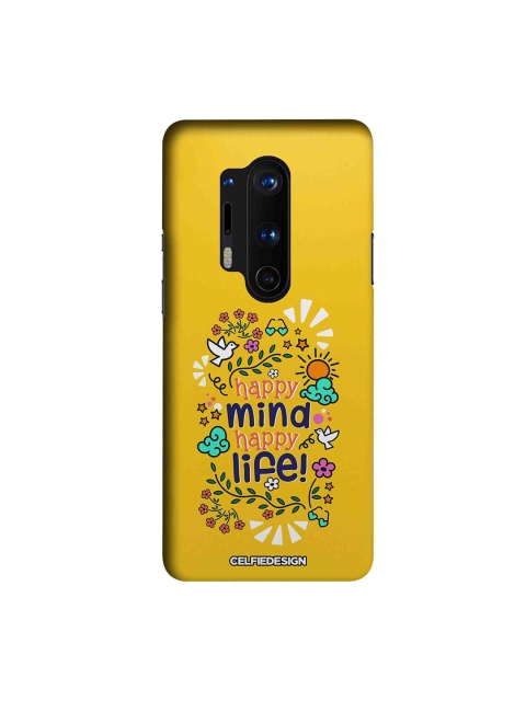 

CelfieDesign Yellow & Green Happy Mind Happy Life OnePlus 8 Pro Slim Back Case