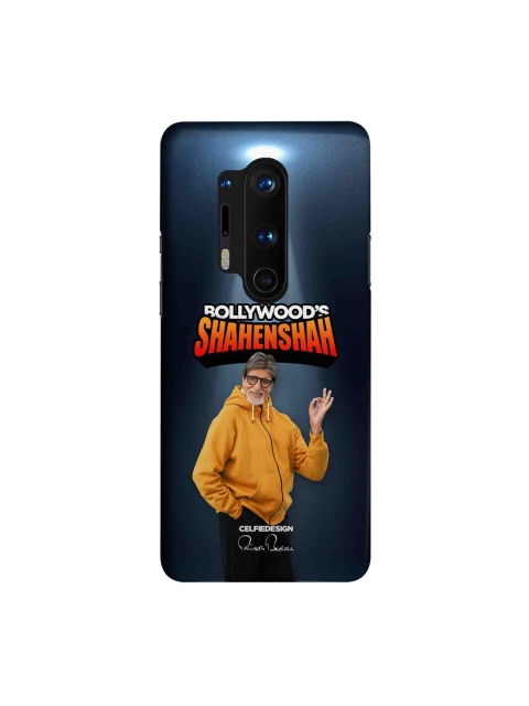 

CelfieDesign Blue & Orange Bollywoods Shahenshah OnePlus 8 Pro Slim Back Case
