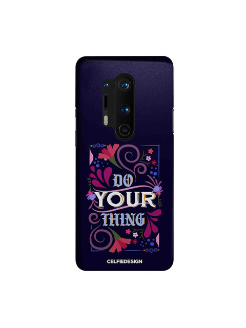 

CelfieDesign Multi-Coloured Do Your Thing OnePlus 8 Pro Back Case