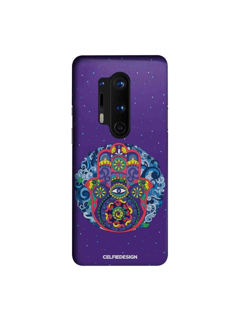 

CelfieDesign Purple & Blue Humsa Mandala OnePlus 8 Pro Slim Back Case