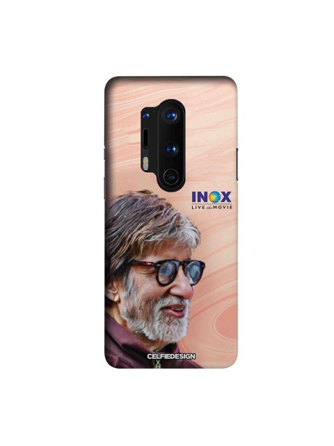 

CelfieDesign Orange & Black Amitabh Bachchan OnePlus 8 Pro Slim Back Case