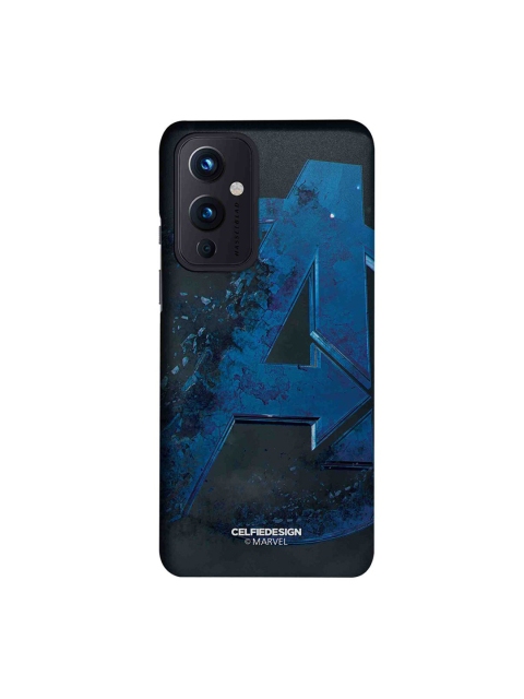 

CelfieDesign Blue & Black Endgame Logo Teal OnePlus 9 Slim Back Case