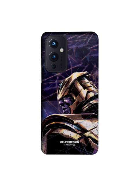 

CelfieDesign Black & Blue Thanos on Edge Plastic OnePlus 9 Slim Back Case