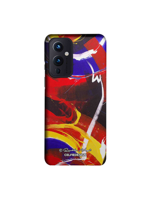 

CelfieDesign Red & Blue New World OnePlus 9 Slim Back Case