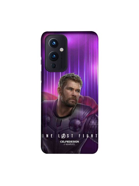 

CelfieDesign Multi-Coloured One Last Fight Printed OnePlus 9 Slim Back Case
