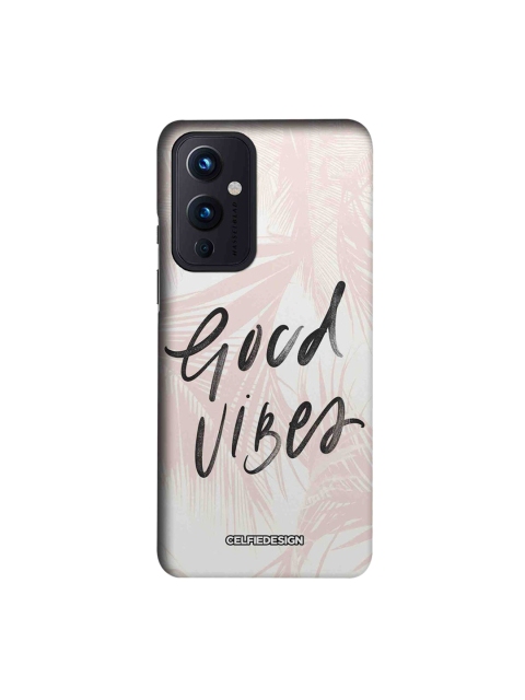 

CelfieDesign Pink & Black Good Vibes Bold OnePlus 9 Slim Back Case