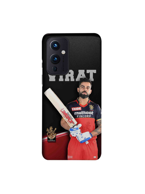 

CelfieDesign Black & White RCB Profile Virat OnePlus 9 Slim Back Case