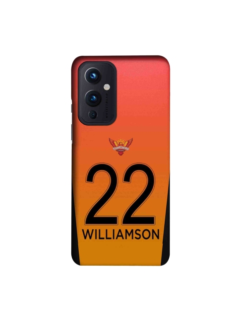 

CelfieDesign Orange & Black Sunrisers Hyderabad Gear Up OnePlus 9 Slim Back Case