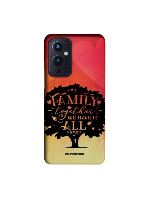 

CelfieDesign Multi-Coloured Family Is All Printed OnePlus 9 Slim Back Case