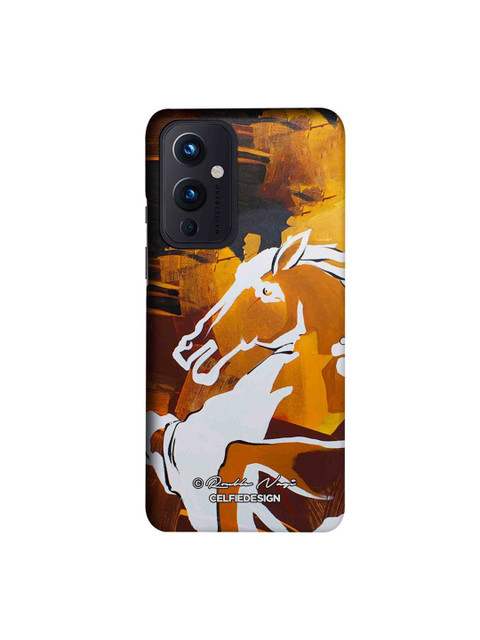 

CelfieDesign Black & Yellow Glory Run OnePlus 9 Slim Back Case