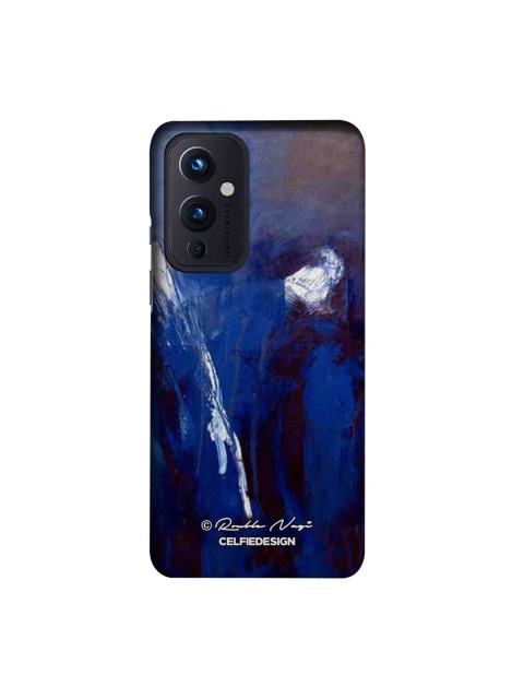 

CelfieDesign Black & Blue Rainfall OnePlus 9 Slim Back Case
