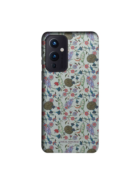 

CelfieDesign Beige & Green Payal Singhal Turkish Iznik OnePlus 9 Back Case