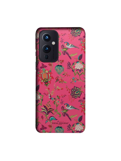 

CelfieDesign Pink & Green Payal Singhal Chidiya OnePlus 9 Slim Back Case