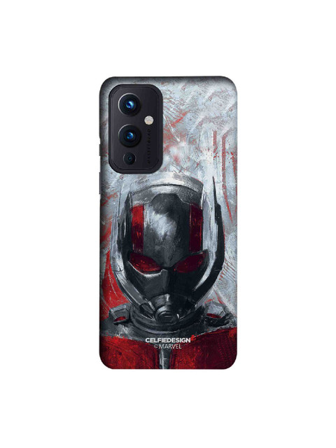 

CelfieDesign White & Grey Charcoal Art Antman OnePlus 9 Slim Back Case