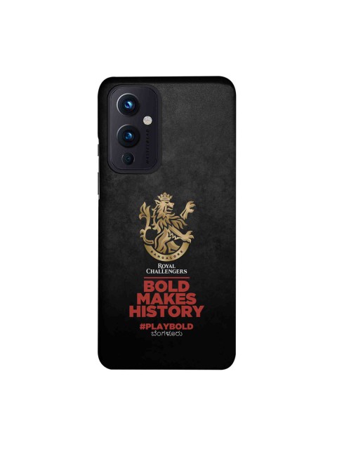 

CelfieDesign Black & Red Bold Makes History OnePlus 9 Back Case