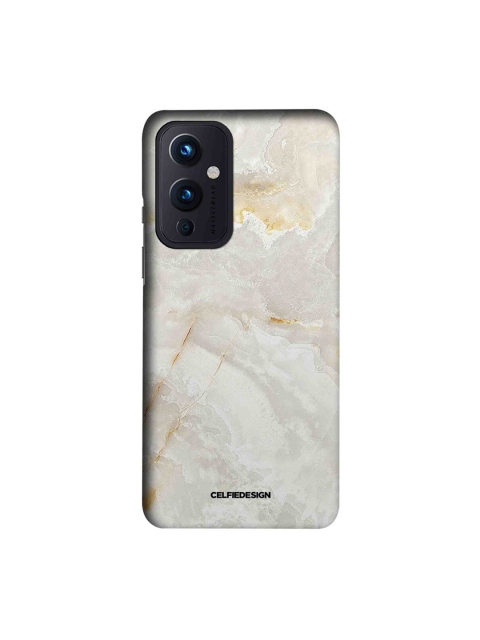 

CelfieDesign White Marble Creama Marfil OnePlus 9 Slim Back Case