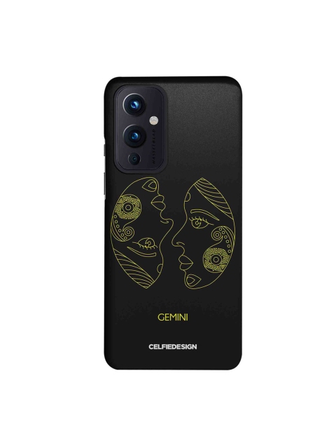 

CelfieDesign Black & Green Gemini OnePlus 9 Slim Back Case