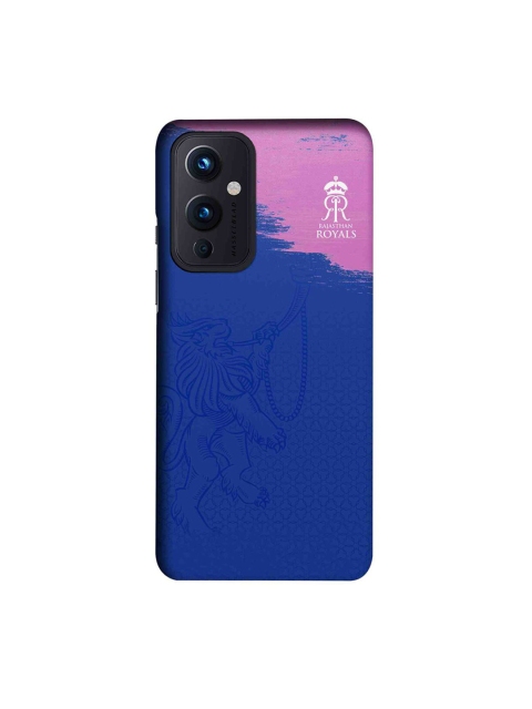

CelfieDesign Blue & Pink Rajasthan Royals Crest OnePlus 9 Slim Back Case