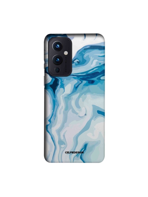 

CelfieDesign Multi-Coloured Liquid Funk Turquoise OnePlus 9 Back Case