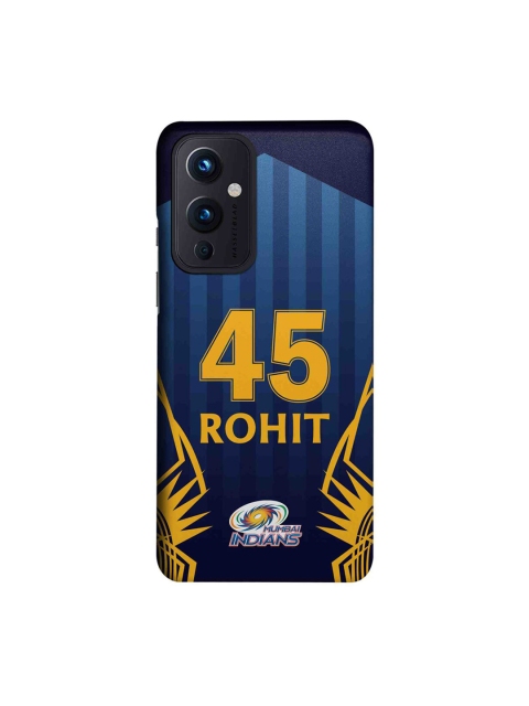 

CelfieDesign Navy Blue & Yellow Mumbai Indians Gear Up OnePlus 9 Slim Back Case