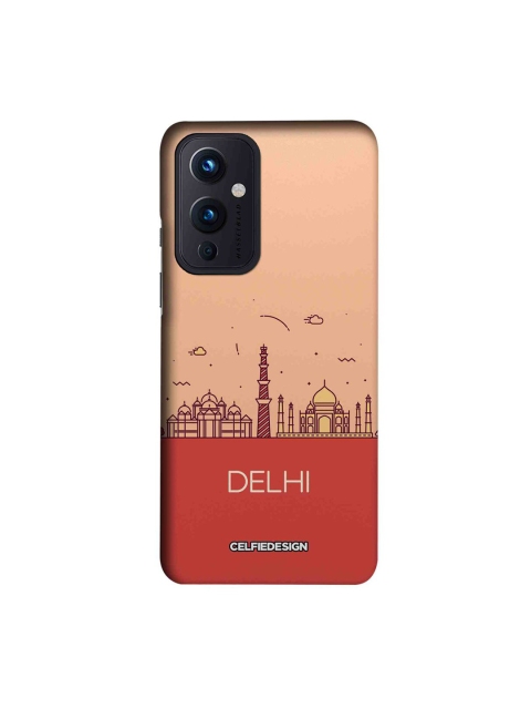 

CelfieDesign Multi-Coloured Delhi skyline OnePlus 9 Back Case