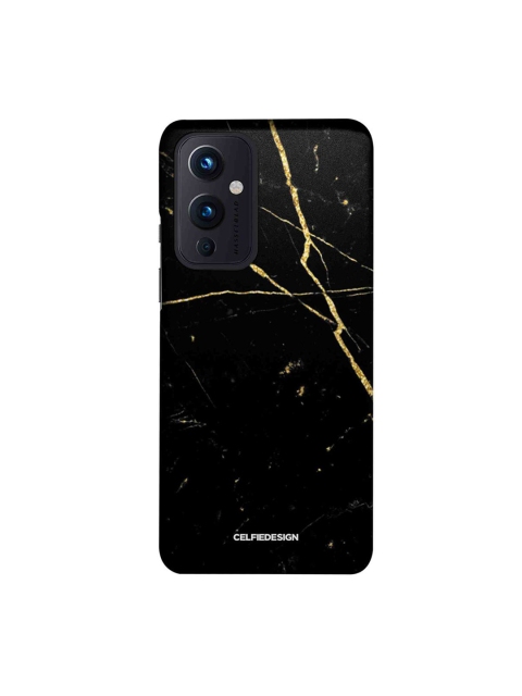 

CelfieDesign OnePlus 9 Abstract Print Slim Back Case, Black