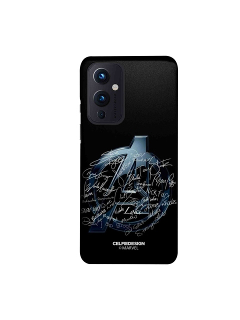 

CelfieDesign Multi-Coloured Avengers Nostalgia OnePlus 9 Back Case