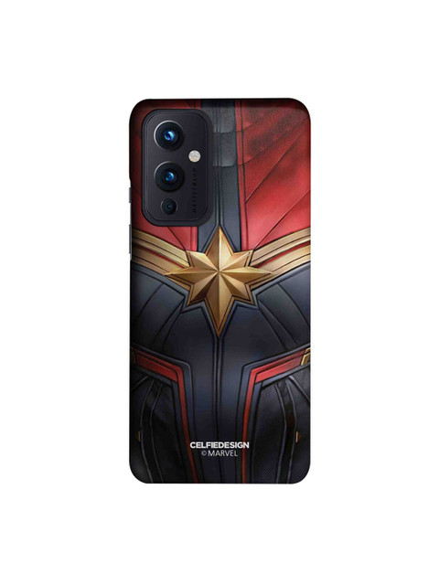 

CelfieDesign Multi-Coloured Suit up Captain Marvel OnePlus 9 Back Case