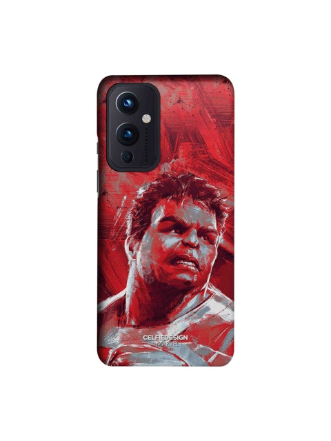 

CelfieDesign Red & Charcoal Art Hulk OnePlus 9 Slim Back Case