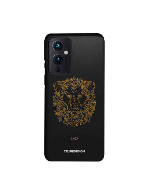 

CelfieDesign Black & Yellow Leo OnePlus 9 Slim Back Case