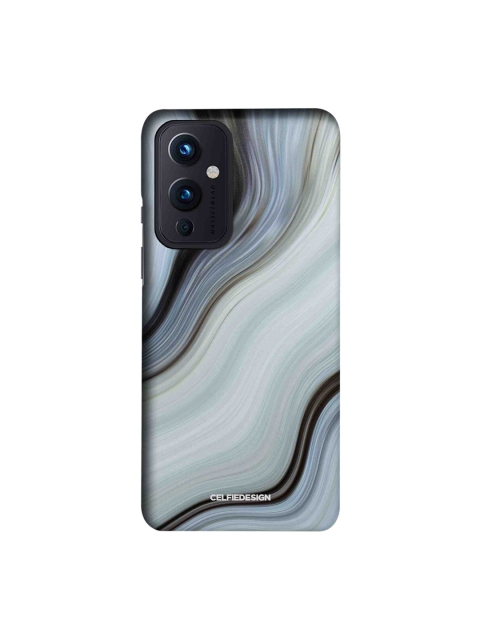 

CelfieDesign Multi-Coloured Liquid Funk White OnePlus 9 Back Case