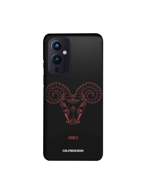 

CelfieDesign Black & Pink Aries OnePlus 9 Slim Back Case