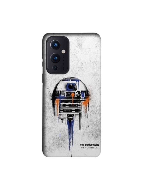 

CelfieDesign Grey & Blue Astro Droid OnePlus 9 Slim Back Case