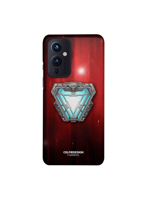 

CelfieDesign Red & Grey Iron man Infinity Arc Reactor OnePlus 9 Back Case