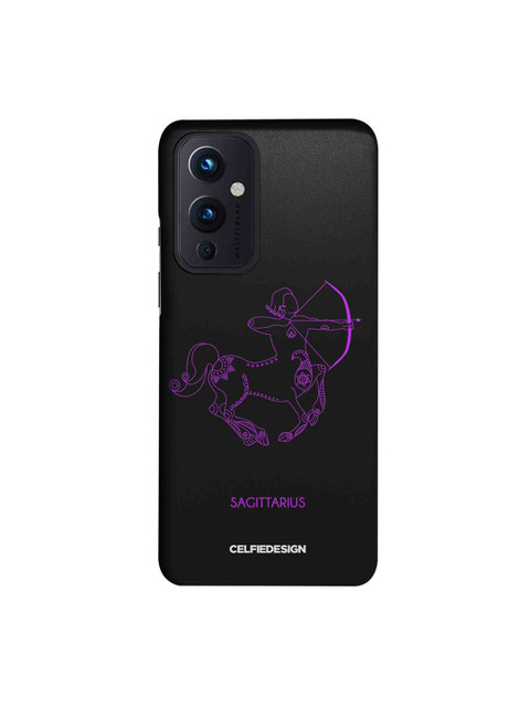

CelfieDesign Black & Purple Sagittarius Oneplus 9 Slim Back Case