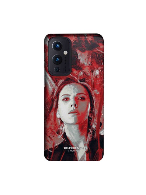 

CelfieDesign Red Art Black Widow OnePlus 9 Back Case