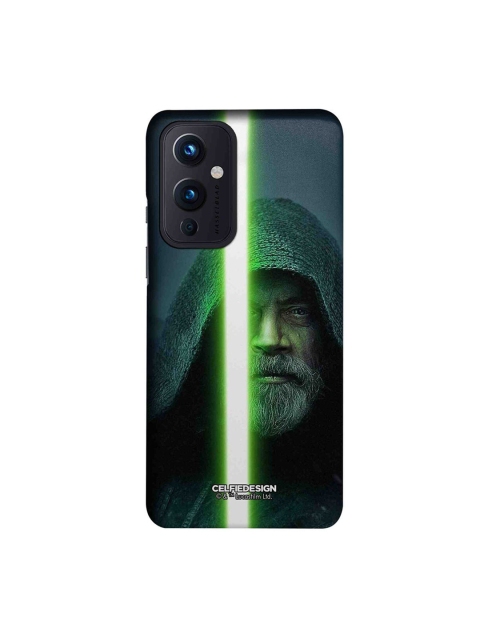 

CelfieDesign Black & Green Light Saber Oneplus 9 Slim Back Case