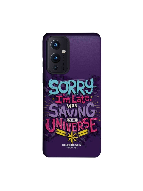 

CelfieDesign Purple & Blue Saving The Universe OnePlus 9 Slim Back Case