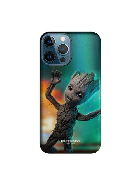 

CelfieDesign Blue & Green Baby Groot Dance Printed iPhone 12 Pro Max Slim Back Case